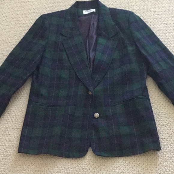 Alfred Dunner Jackets & Blazers - Alfred Dunner plaid jacket